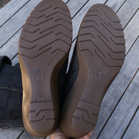 Ecco wedge-heeled winter boots - Picture 8 of 13